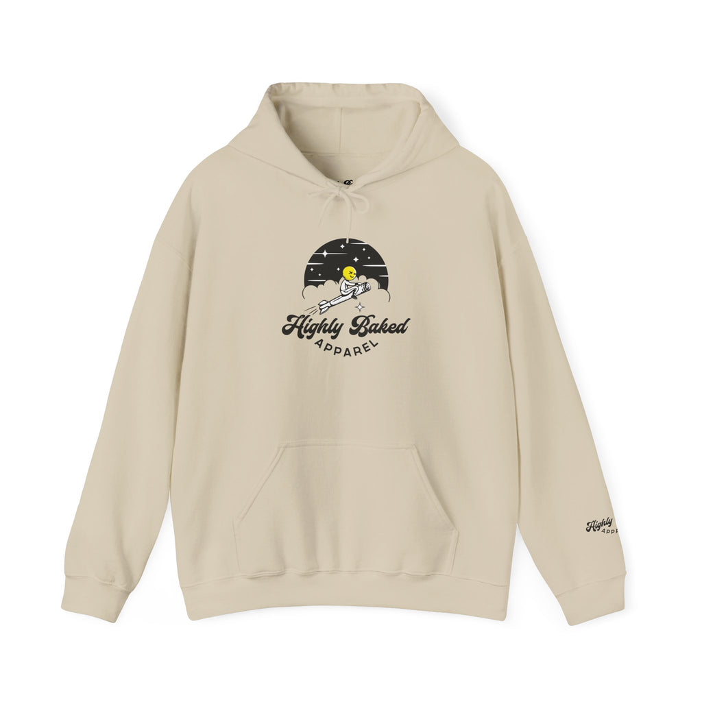 Highly Baked Original Unisex Heavy Blend™ Hooded Sweatshirt (Sand)