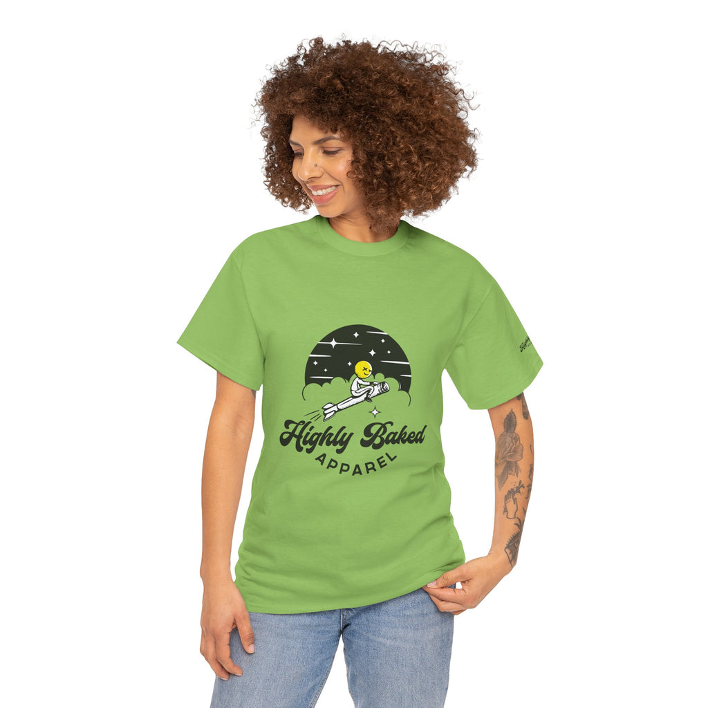 Highly Baked Original - Unisex Heavy Cotton Tee (Green)