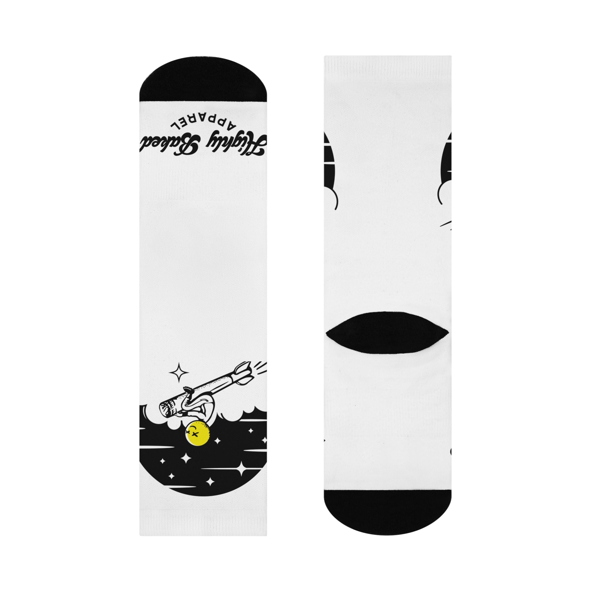 Highly Baked Original - Crew Socks Cozy Clouds