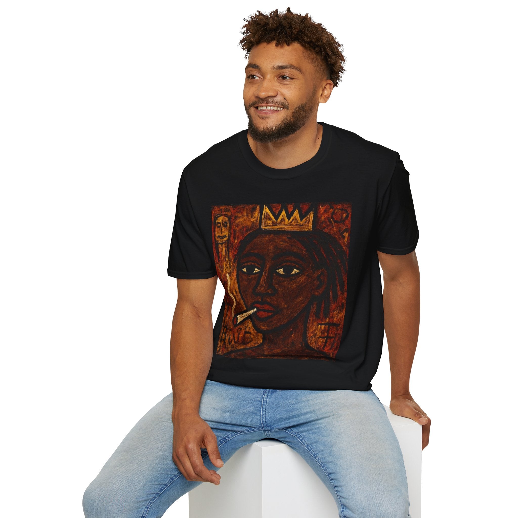 Black Artist Inspired Unisex Softstyle T-Shirt