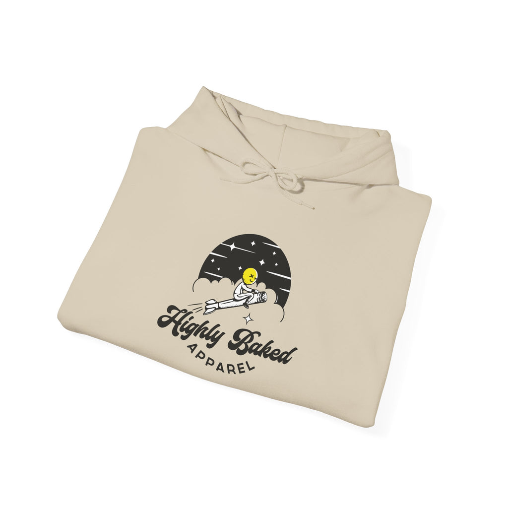 Highly Baked Original Unisex Heavy Blend™ Hooded Sweatshirt (Sand)