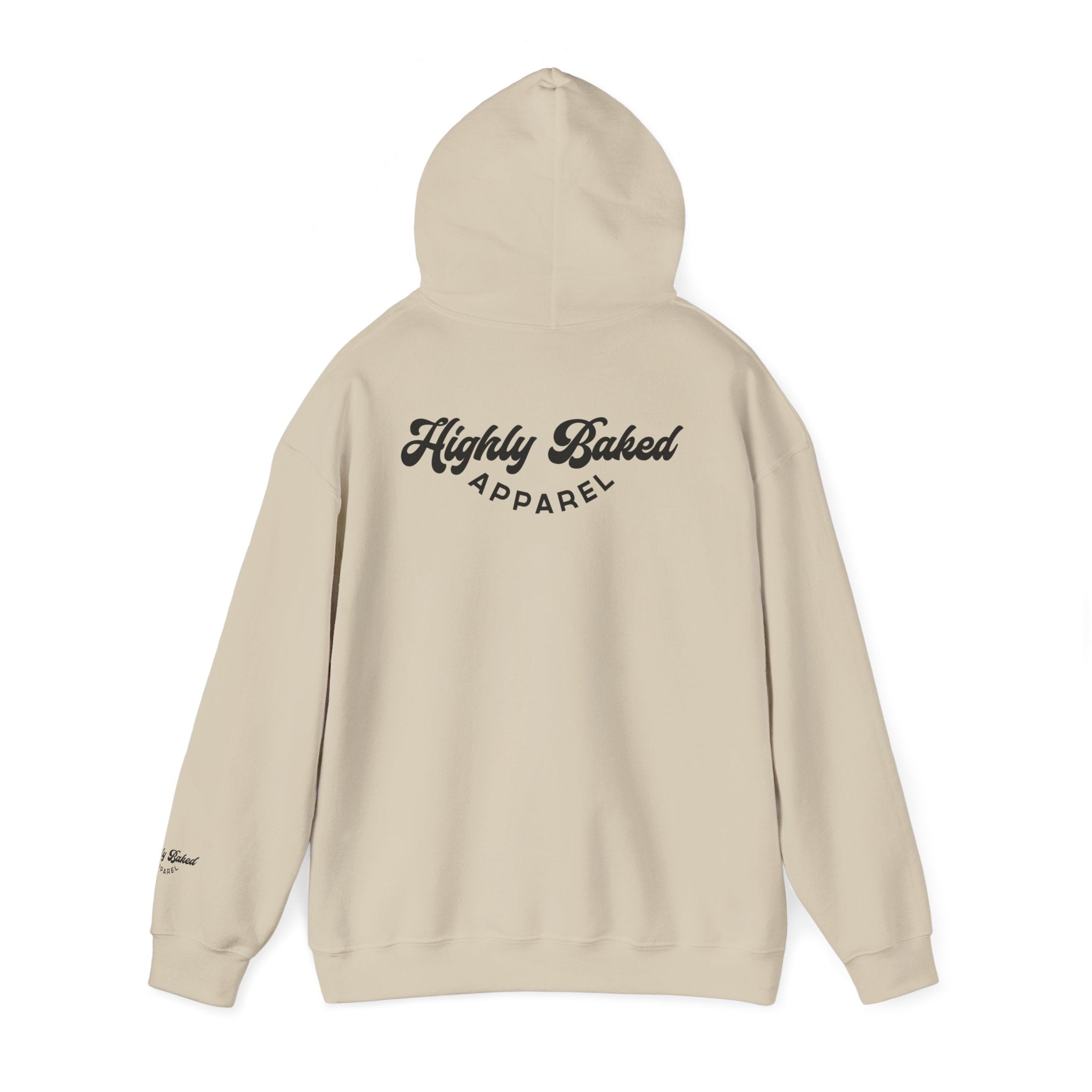 Highly Baked Original Unisex Heavy Blend™ Hooded Sweatshirt (Sand)