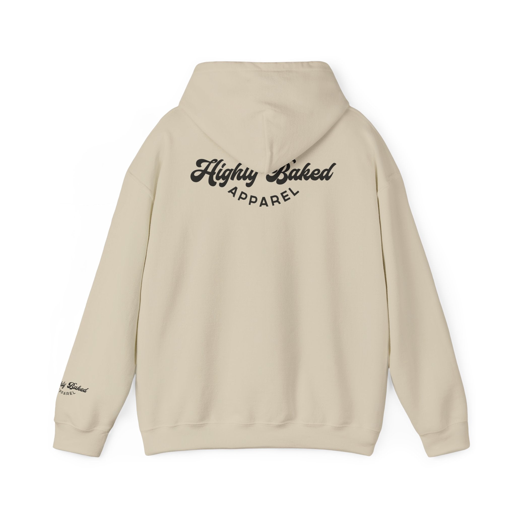 Highly Baked Original Unisex Heavy Blend™ Hooded Sweatshirt (Sand)