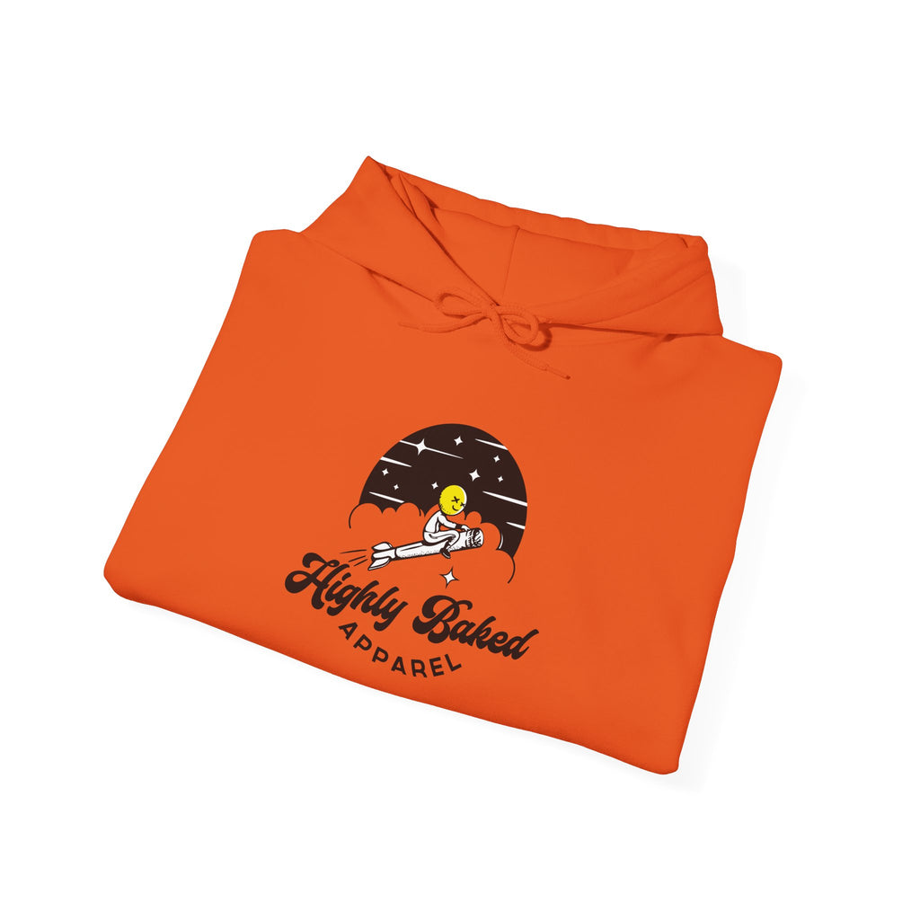 Highly Baked Original Unisex Heavy Blend™ Hooded Sweatshirt (Orange)