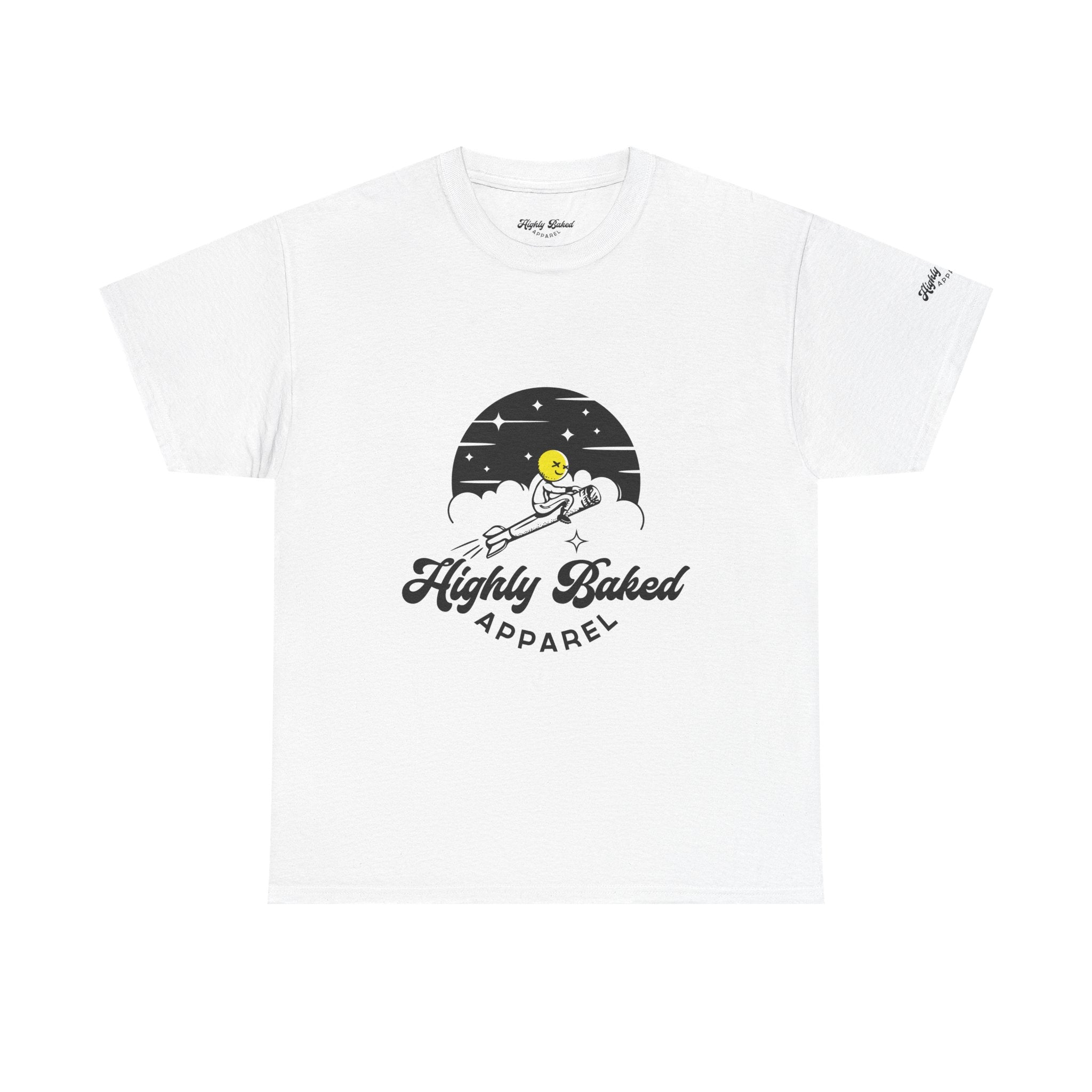 Highly Baked Original - Unisex Heavy Cotton Tee (White)